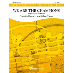 We Are The Champions - Freddie Mercury (Queen) / Arr. Gilbert Tinner