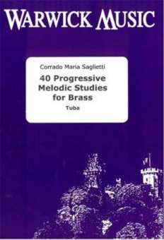 40 Progressive Melodic Studies for Brass