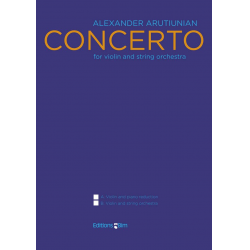 Concerto : for violin and string orchestra - Alexander Arutjunjan