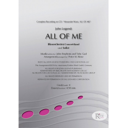 All of me - John Legend / Arr. Peter Riese
