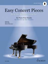 Leichte Konzertstücke für Klavier zu vier Händen (+Online-Material) - Diverse