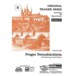 Prager Notenbüchlein - Komplettset (Direktion und alle Stimmen 1x) - Diverse / Arr. Frank Ecker