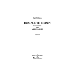 Homage to Leonin  (Medieval Suite Nr. 1) - Léonin / Arr. Ron Nelson