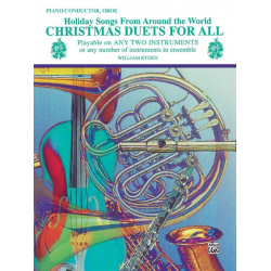 Christmas Duets for All - for 2 instruments (Piano / Conductor / Oboe) - William Ryden