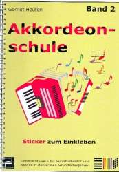 Akkordeonschule Band 2 - Gerriet Heuten