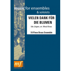 Vielen Dank Für Die Blumen - 10-Piece Brass Ensemble - Udo Jürgens / Arr. Mnozil Brass